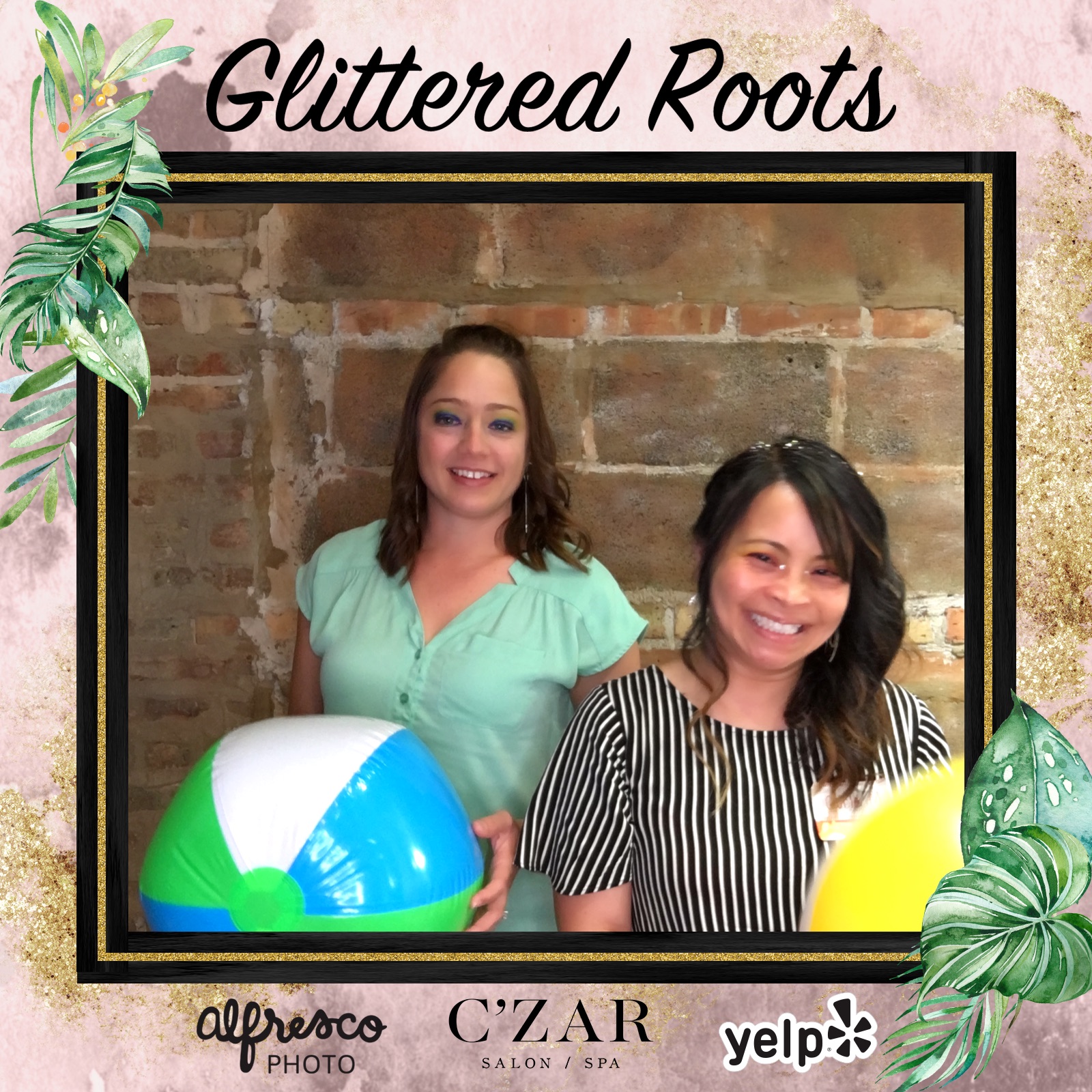 Yelp Elite: Glittered Roots | View more photos from the event at events.alfrescophoto.com/u/AlfrescoPhoto/Yelp-Elite-Glittered-Roots